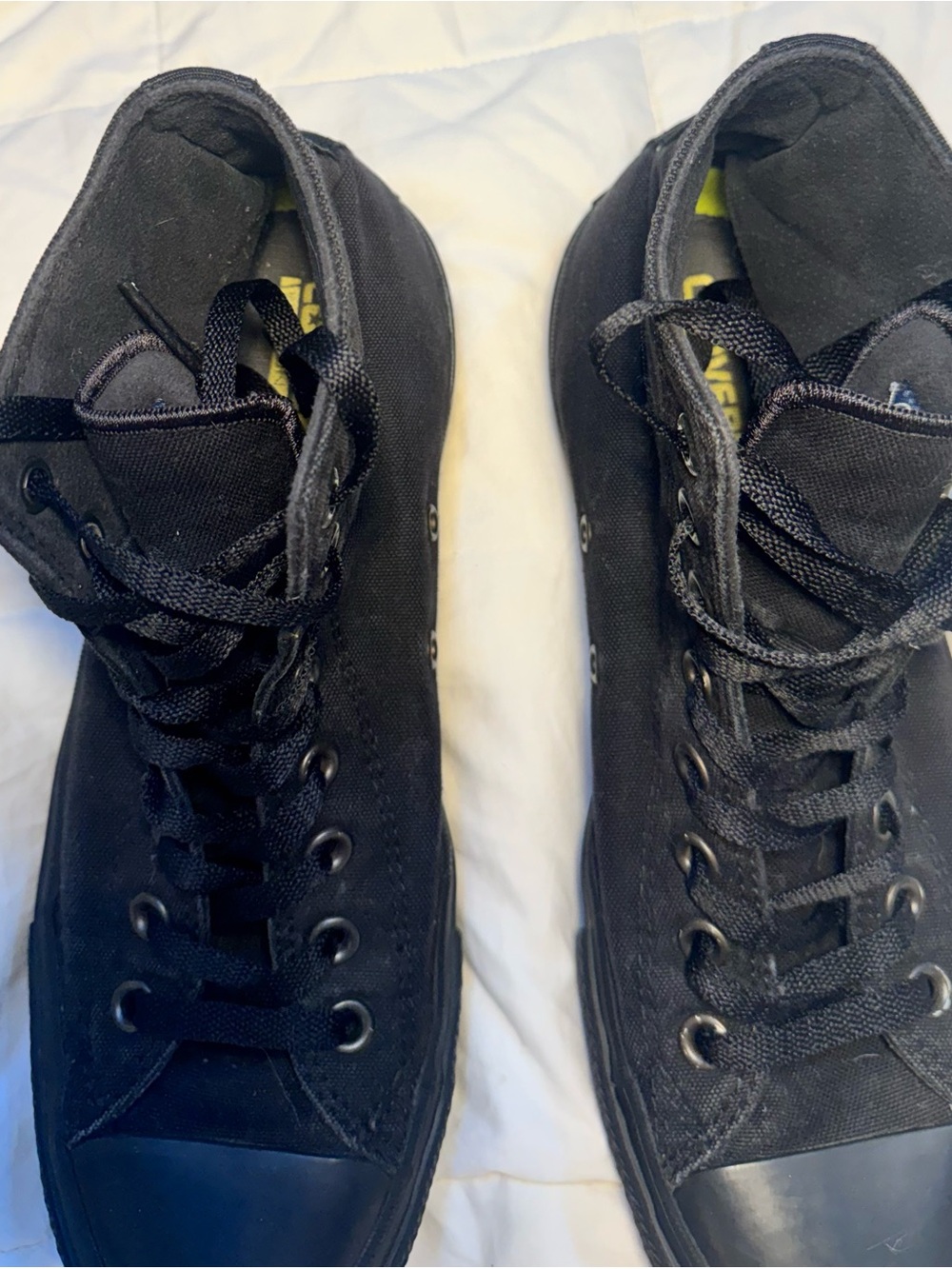 Converse Chuck Taylor II Lunarlon Trie Black High Top Men’s Canvas Shoe M8/ W10 - Picture 7 of 12
